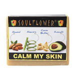 Buy Soulflower Calm My Skin Soap (150 g) - Purplle