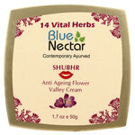Buy Blue Nectar Anti Ageing Flower Valley Face Cream For Women (50 g) - Purplle