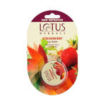 Buy Lotus Herbals Lip Balm - Strawberry | For Dry & Cracked Lips | 5g - Purplle