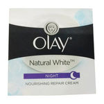 Buy Olay Natural White Night Nourishing Repair Cream (50 g) - Purplle