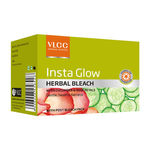 Buy VLCC Insta Glow Herbal Bleach (27 g) - Purplle
