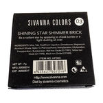 Buy Sivanna Shimmer Brick Highlighter (7 g) 03 - Purplle