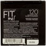 Buy Maybelline New York Fit Me Matte + Poreless Pressed Powder Classic Ivory 120 (9 g) - Purplle