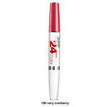Buy Maybelline New York Superstay 2 Step Lipstick 100 Very Cranberry (2.3ml + 1.8 g) - Purplle