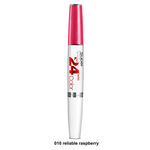 Buy Maybelline New York Superstay 2 Step Lipstick 010 Reliable Rasberry (2.3ml + 1.8 g) - Purplle