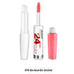 Buy Maybelline New York Superstay 2 Step Lipstick 070 On And On Orchid (2.3ml + 1.8 g) - Purplle