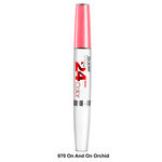 Buy Maybelline New York Superstay 2 Step Lipstick 070 On And On Orchid (2.3ml + 1.8 g) - Purplle
