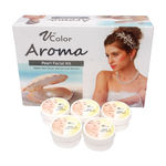 Buy V-Color Aroma Pearl Facial Kit (270 g)(5 Steps) - Purplle