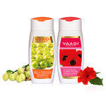 Buy Vaadi Herbals Amla Shikakai Shampoo - Hairfall & Damage Control with Corn Rose Conditioner (110 ml x 2) - Purplle