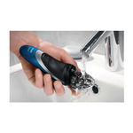 Buy Philips Aquatouch Wet And Dry Shaver With Aqua Tec Wet And Dry Shave - Purplle