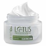 Buy Lotus Professional Phyto-Rx Whitening & Brightening Creme SPF 25 | Pa+++ (50 g) - Purplle