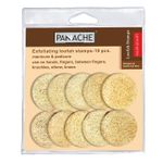 Buy PANACHE Loofah Stamps (Pack of 10), Dia.-3.8 cm., Foot & Hand Care, Beauty, Personal Care, Manicure, Pedicure, Nail Files & Buffers, Tools & Accessories - Purplle
