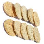 Buy PANACHE Loofah Stamps (Pack of 10), Dia.-3.8 cm., Foot & Hand Care, Beauty, Personal Care, Manicure, Pedicure, Nail Files & Buffers, Tools & Accessories - Purplle