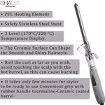Buy V&G Professional Hair Curler Hair Iconic Tong - Purplle