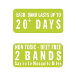 Buy Bodyguard Premium Natural Anti Mosquito Band (2 Band - 1 Pack) - Purplle