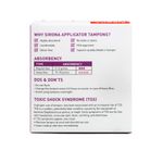 Buy Premium Applicator Tampons by SIRONA -Regular flow (16 Pcs - 1 Pack) - Purplle