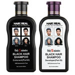 Buy Hair4Real Natural Black Hair Dye Shampoo (400 ml) - Purplle
