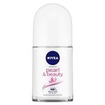 Buy Nivea Deo Roll-on- Pearl extracts & 0% Alcohol, for Smooth Underarms, 48H freshness and odour protection - Purplle