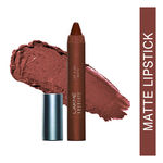 Buy Lakme Absolute Lip Pout Matte Lip Color Vintage Brown (3.5 g) - Purplle