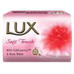 Buy Lux Soft Touch Silk Essence & Rose Water Soap Bar (3 x 100 g) - Purplle
