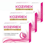 Buy Biotrex Skin Kozirex Whitening Soap (Pack Of 3) - Purplle
