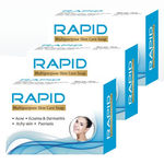 Buy Biotrex Rapid Multipurpose Skin Care Soap (Pack Of 3) - Purplle