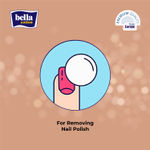 Buy Bella Cotton Cosmetic Balls Coloured 100 Pcs - Purplle