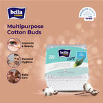 Buy Bella Cotton Buds With Aloe Vera Extract Plastic Box 200 Pcs - Purplle