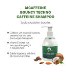 Buy MCaffeine Bouncy Techno Caffeine Shampoo (150 ml) - Purplle