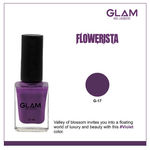 Buy GLAM Nail Lacquers Flowerista (G -17) (13 ml) - Purplle