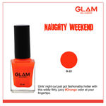 Buy GLAM Nail Lacquers Naughty Weekned (G -22) (13 ml) - Purplle