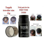 Buy Toppik Hair Building Fiber Traveller Size Black (12 g) - Purplle