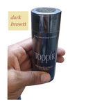 Buy Toppik Hair Building Fiber Newest Sealed Bottle Dark Brown (27.5 g) - Purplle