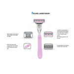 Buy Waytoshave Lovers Combo (Pack Of 2 Razors + 2 Three Blade Ladies Cartridges + 2 Three Blade Mens Cartridges) - Purplle