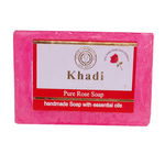 Buy Khadi Pure Rose Soap 125 g - Purplle