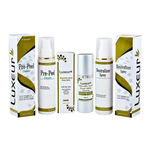 Buy Luxeur Glycolic Acid Peel 50% Kit Pre Peel Cleanser & Nautralizer Spray (230 ml) - Purplle