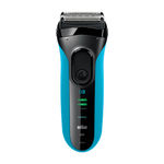 Buy Braun Series 3 3040 Wet and Dry Shaver For Men  (Black, Blue) - Purplle