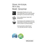 Buy Braun MG5090 MN Multi Groomer Kit For Men (Silver) - Purplle