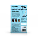 Buy BBLUNT Salon Secret High Shine Creme Hair Colour - Chocolate Dark Brown 3. No Ammonia (100 g) - Purplle