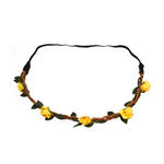 Buy Golden Peacock Yellow Coloured Head Band - Purplle