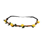 Buy Golden Peacock Yellow Coloured Head Band - Purplle