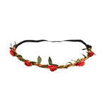 Buy Golden Peacock Red Coloured Head Band - Purplle