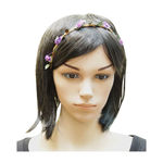 Buy Golden Peacock Purple Coloured Head Band - Purplle