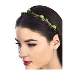 Buy Golden Peacock Green Coloured Head Band - Purplle