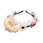 Buy Golden Peacock Lace Hair Band - Purplle