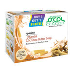 Buy SSCPL Herbals Sparino Sandal Shea Butter Soap (400 g) - Purplle