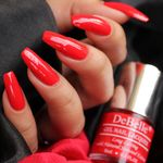 Buy DeBelle Gel Nail Lacquer Glossy French Affair - Red, (8 ml) - Purplle