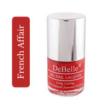 Buy DeBelle Gel Nail Lacquer Glossy French Affair - Red, (8 ml) - Purplle