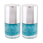 Buy DeBelle Gel Nail Lacquer Royale' Cocktail Combo Of 2 (8 ml Each) (Turquoise Blue) - Purplle