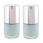 Buy DeBelle Gel Nail Lacquer Mint Amour Combo Of 2 (8 ml Each) (Mint Blue) - Purplle